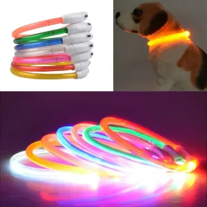 Glow in the Dark Tube Collar