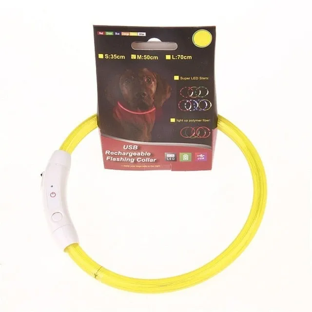 Glow in the Dark Tube Collar