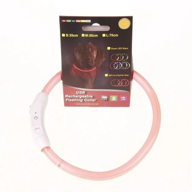 Glow in the Dark Tube Collar