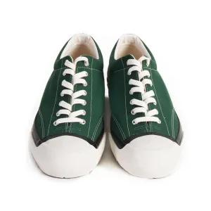 GYM COURT | Canvas Vulcanised Sole Sneaker | Green