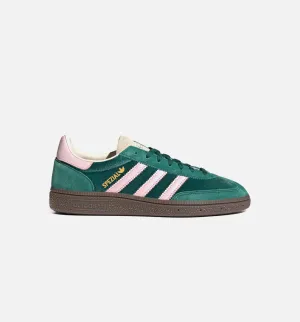 Handball Spezial Velvet Womens Lifestyle Shoe - Green/Pink