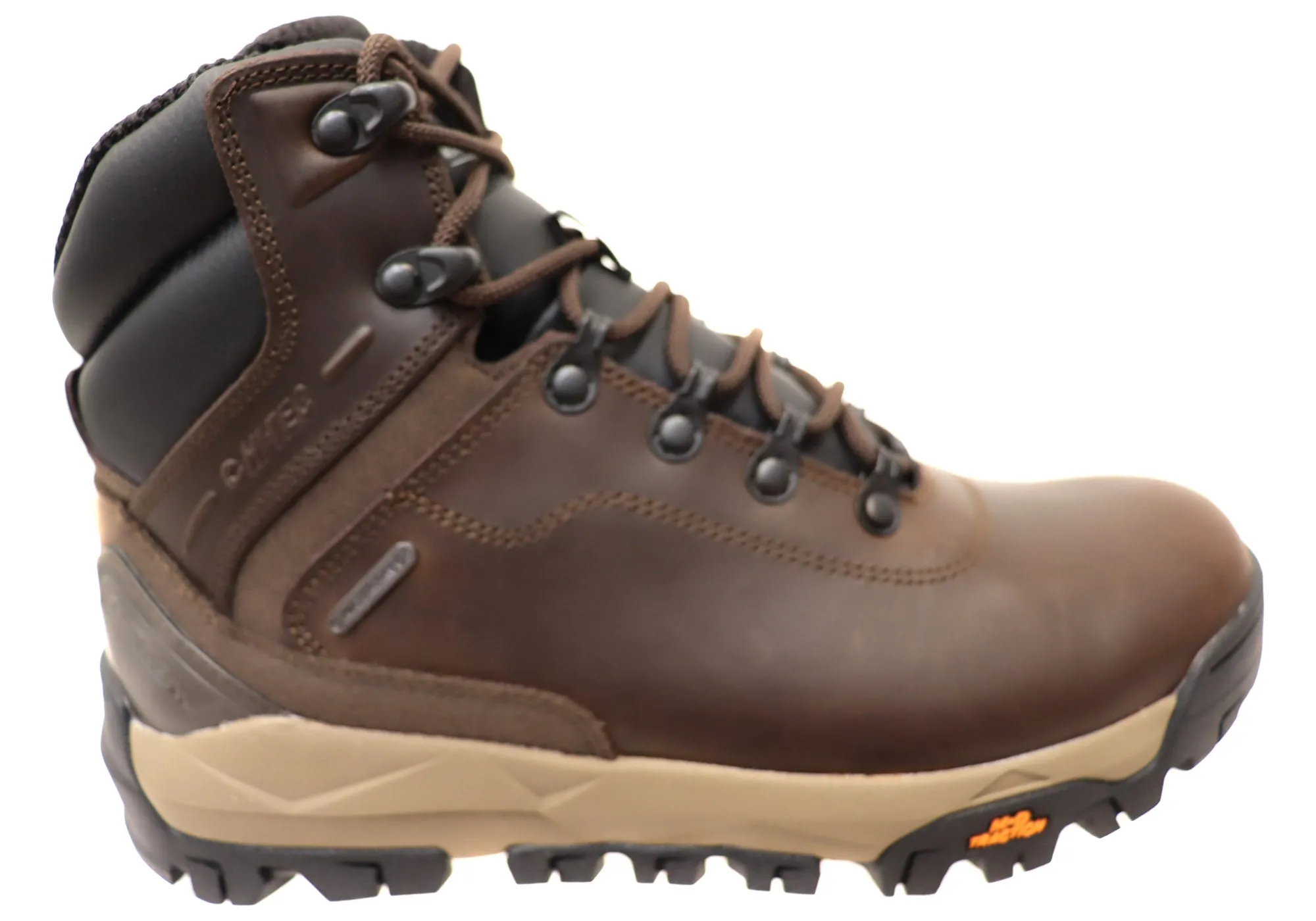 Hi-Tec Womens Altitude Infinity Leather Mid Waterproof Hiking Boots