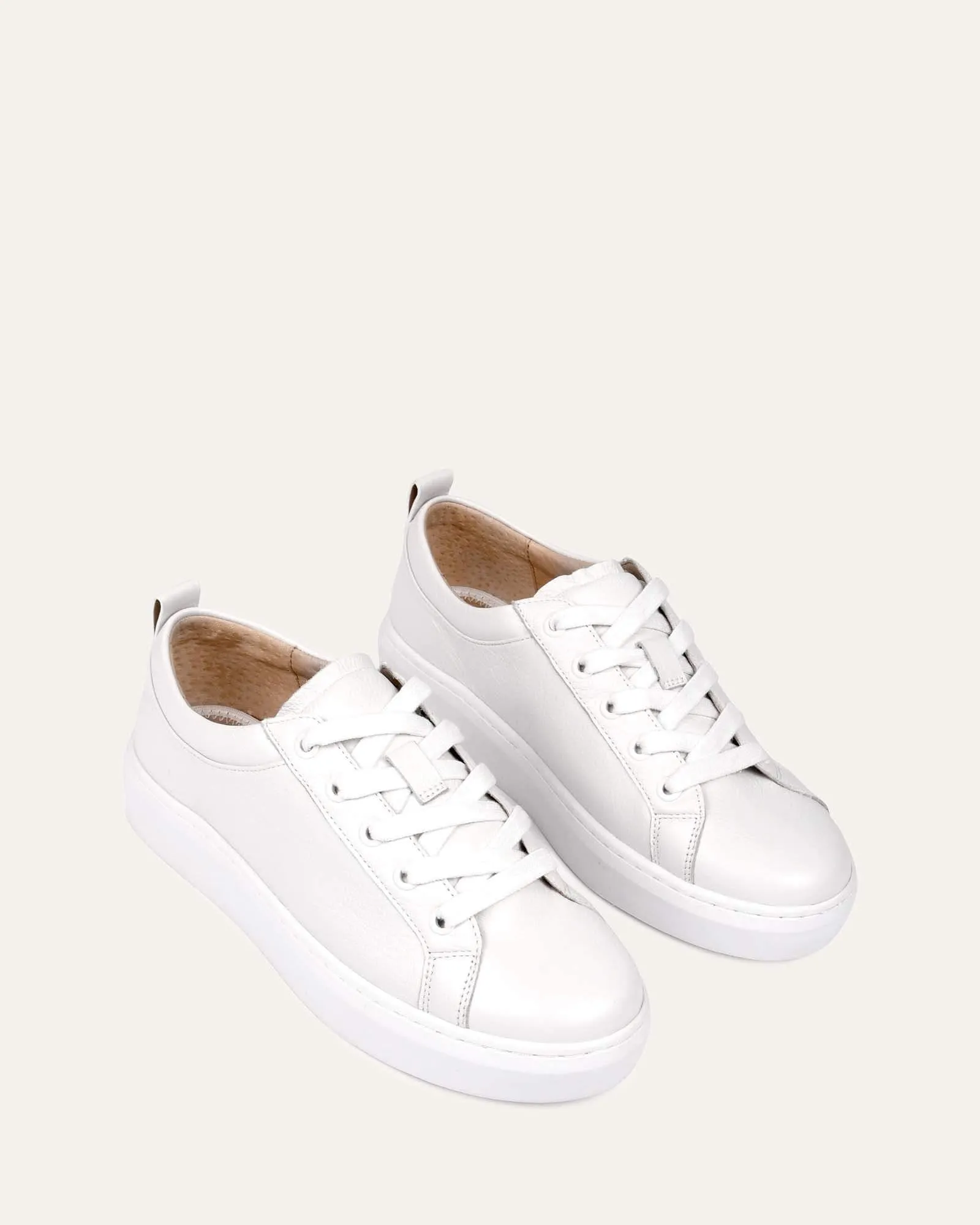 HILDA SNEAKERS WHITE LEATHER