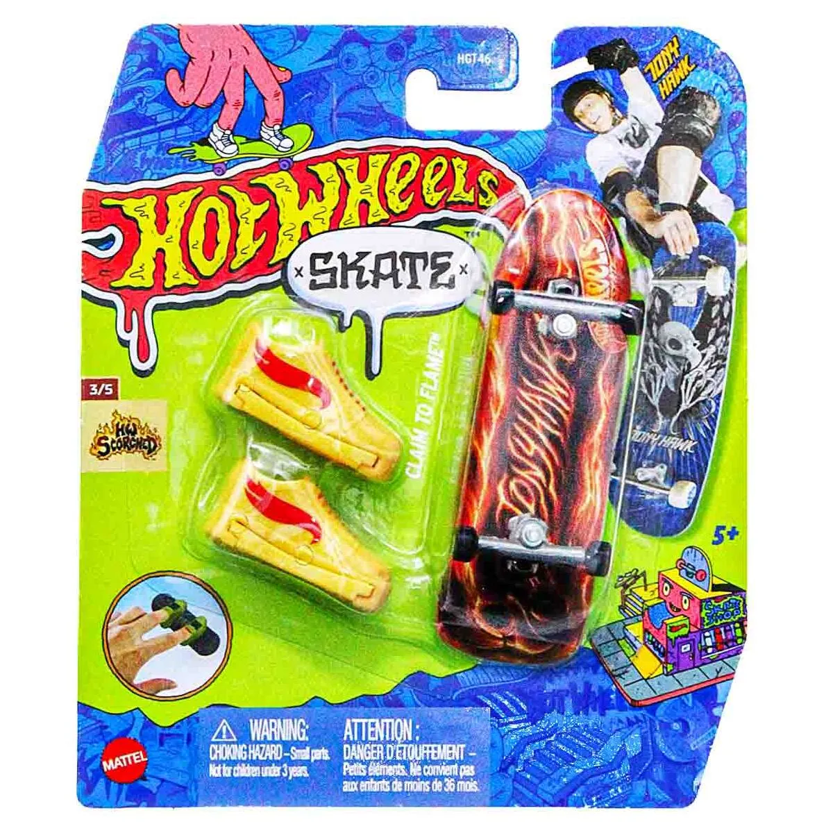 Hot Wheels Skate: Claim to Flame Fingerboard