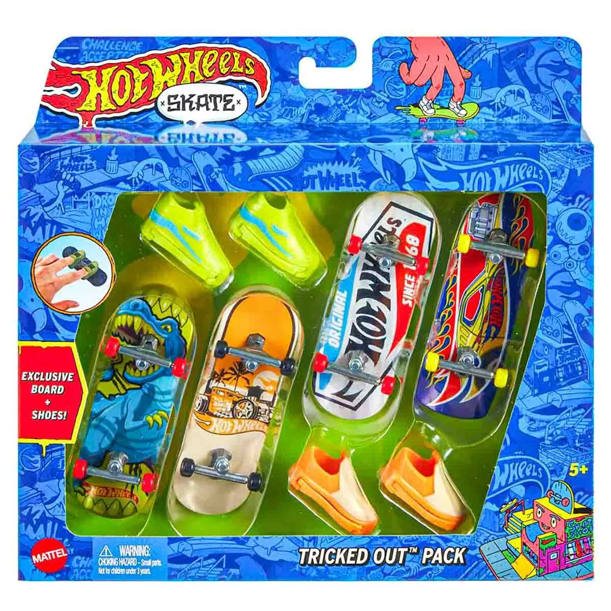 Hot Wheels Skate: Tricked Out Pack Fingerboards