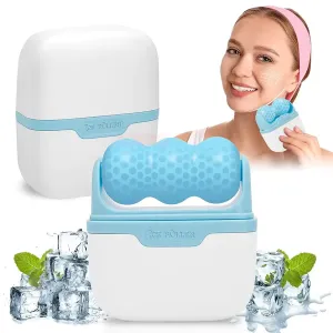 Ice Roller Wavy Skin Relax Tightening Massager With Protective Box