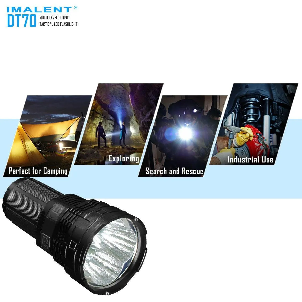 IMALENT DT70 LED Flashlight