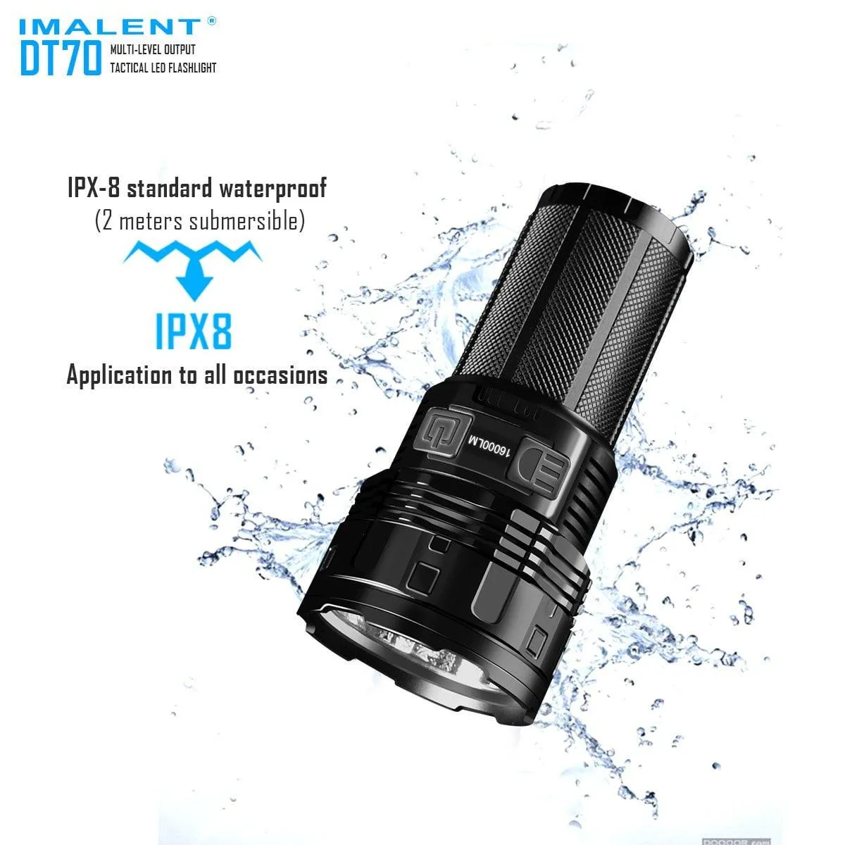 IMALENT DT70 LED Flashlight