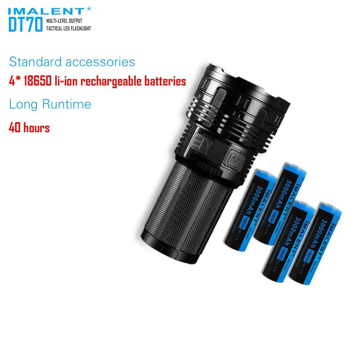 IMALENT DT70 LED Flashlight