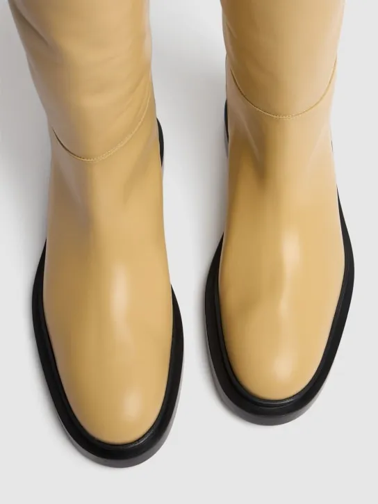 Jil Sander   25mm Leather riding boots 