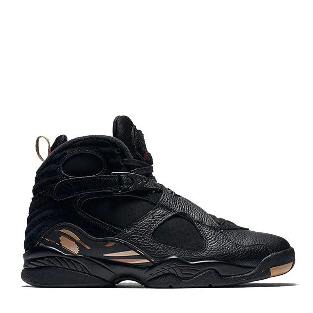 Jordan 8 OVO Black/Blur-Metallic Gold-Varsity