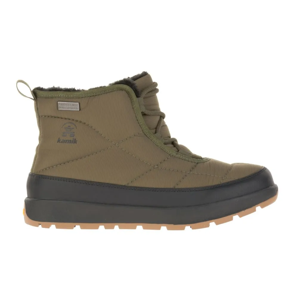 'Kamik' Women's 5.5" Ella Lo Insulated Winter Boot - Dark Olive