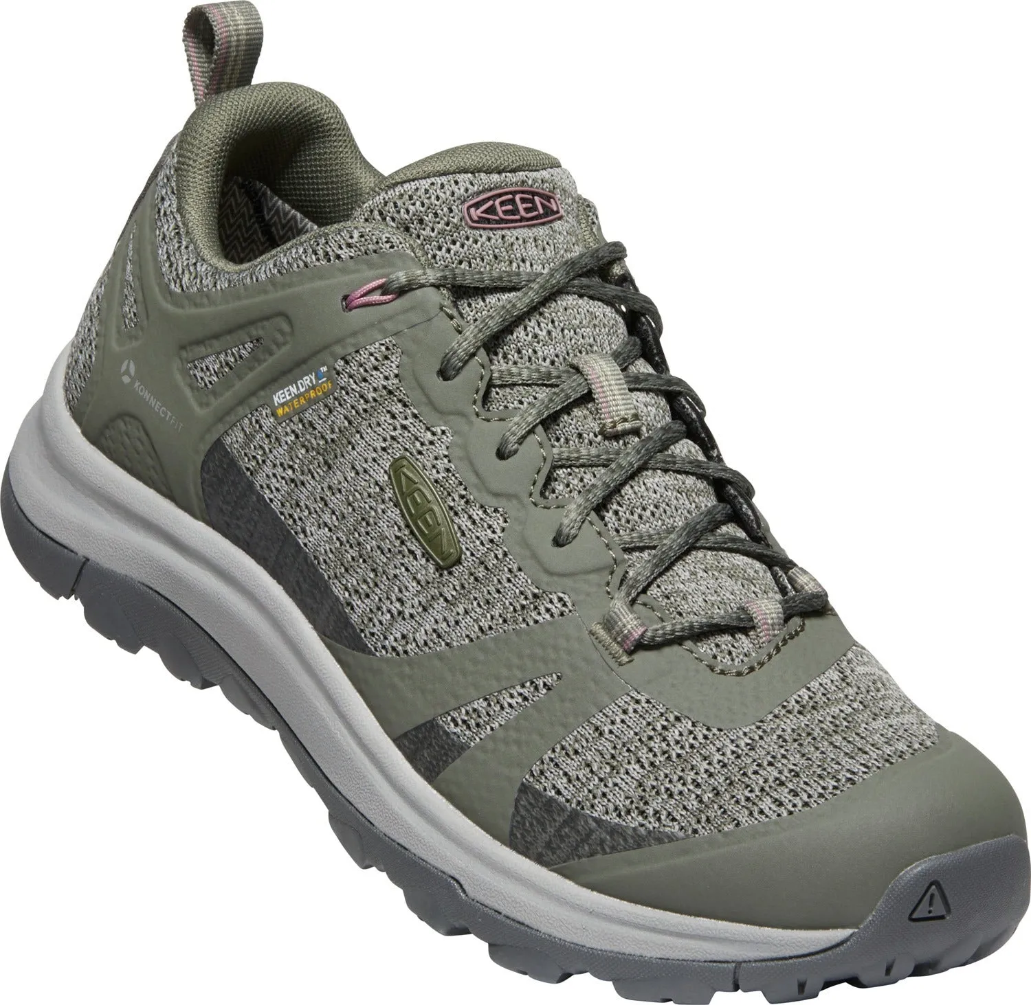 'Keen Outdoor' Women's Terradora II WP Low Hiker - Dusty Olive / Nostalgia Rose