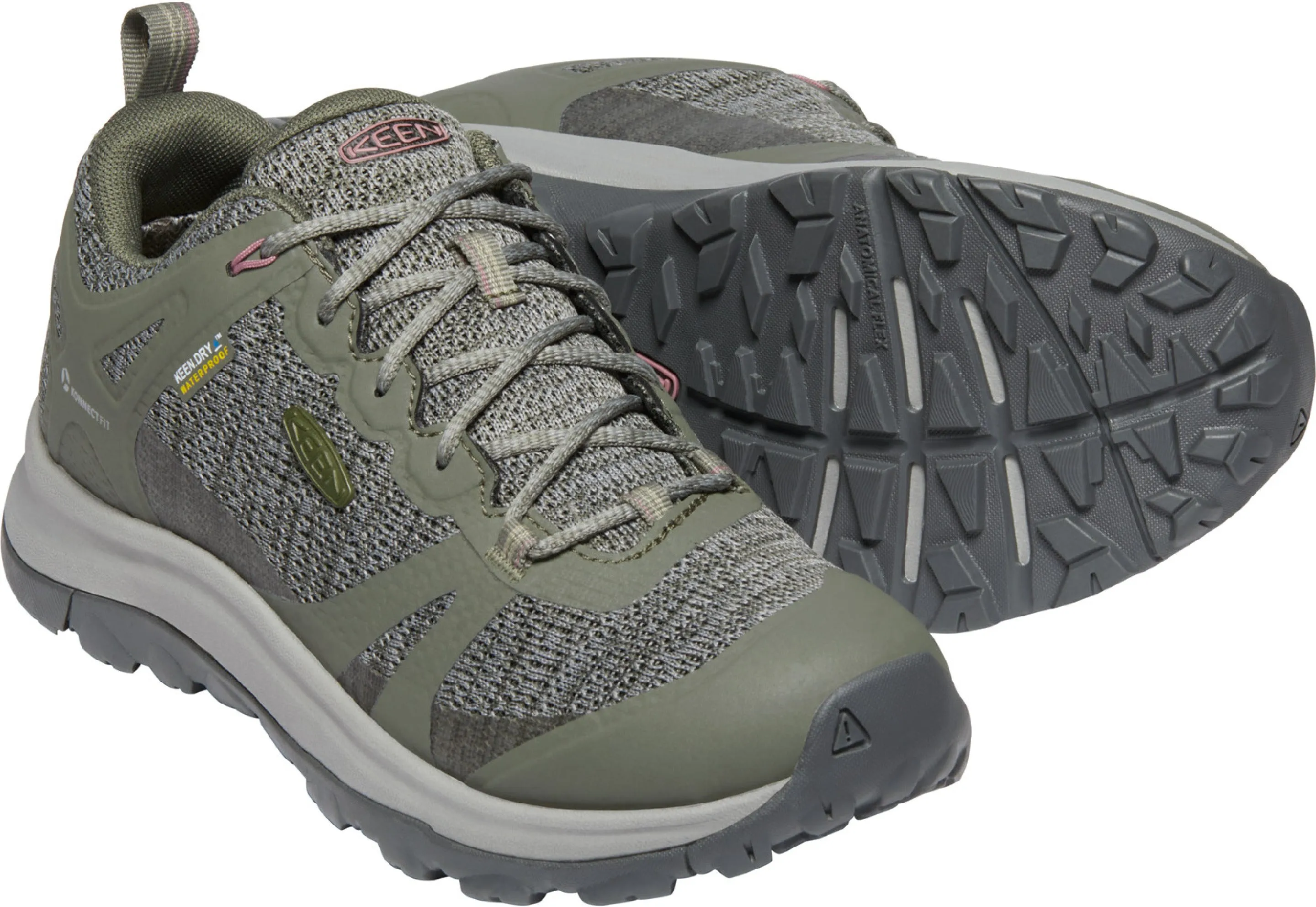 'Keen Outdoor' Women's Terradora II WP Low Hiker - Dusty Olive / Nostalgia Rose