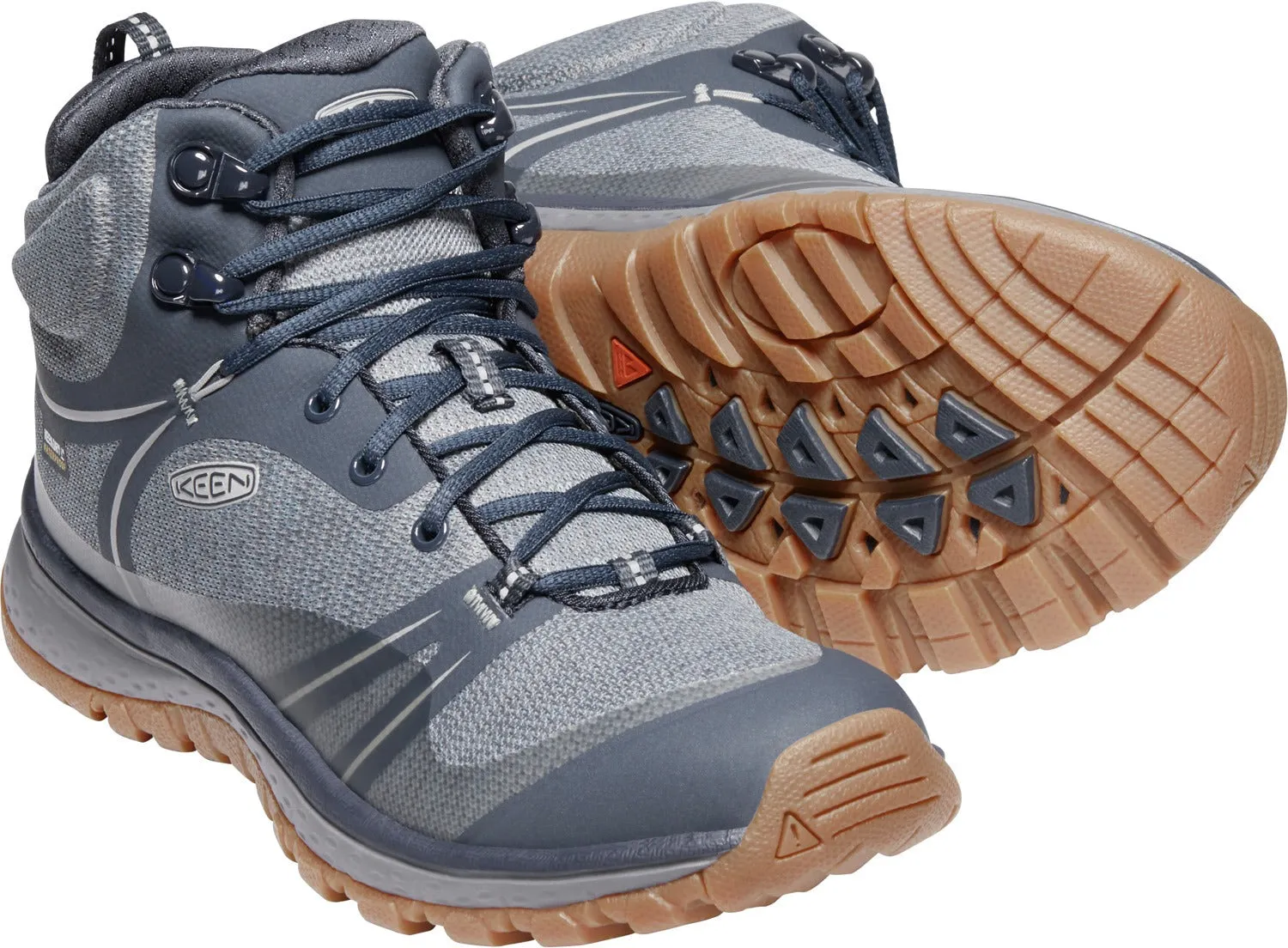 'Keen Outdoor' Women's Terradora WP Mid Hiker - Blue Night / Blue Mirage