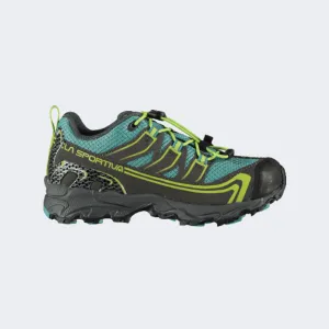 La Sportiva Falkon Low Gtx Kids Hiking Shoes Blue/Lime