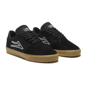 Lakai CARDIFF - BLACK/GUM SUEDE - 60.91% LEATHER 39.09% TEXTILE Shoes