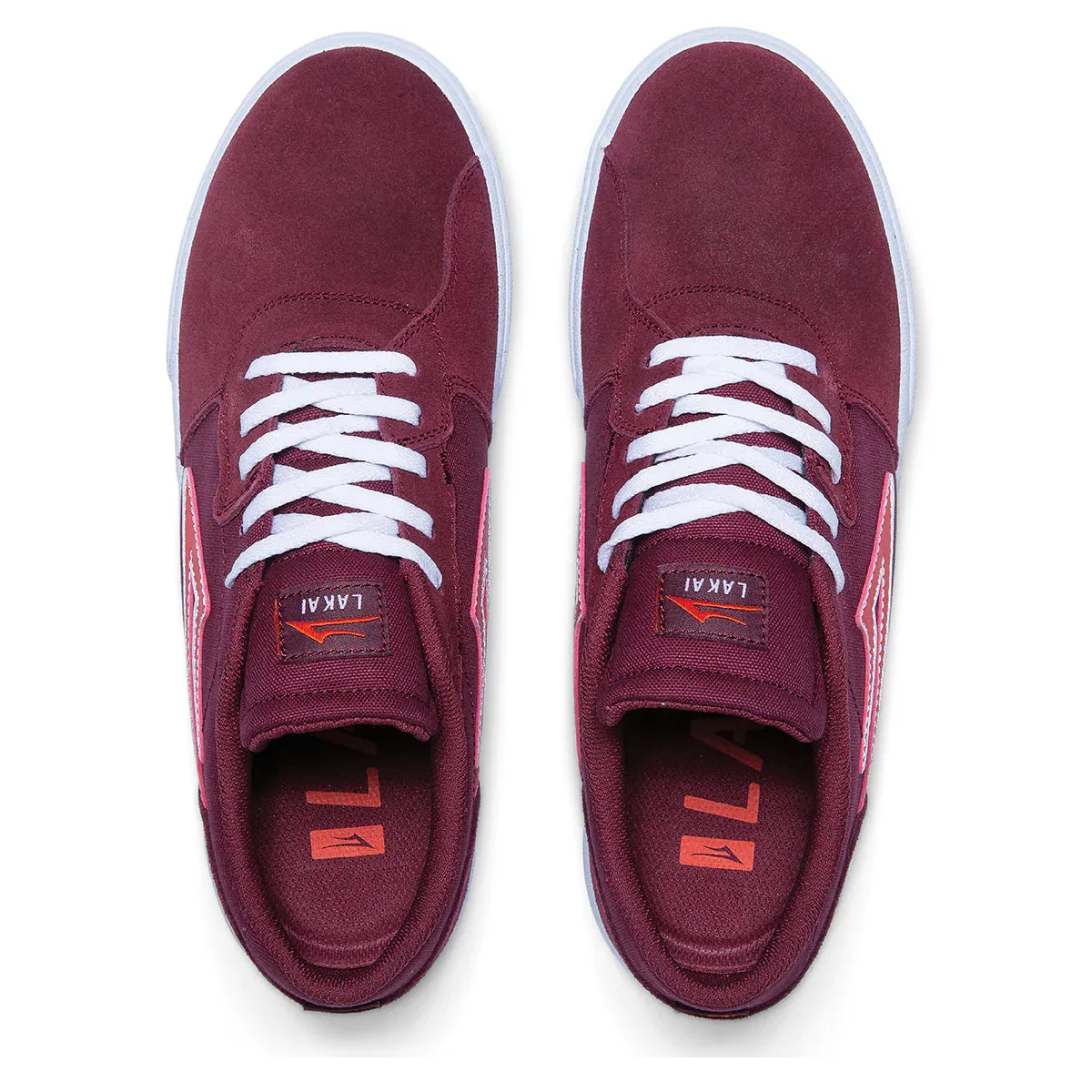 Lakai Cardiff Shoes - Burgundy