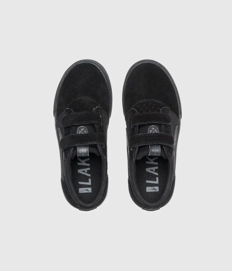 Lakai Griffin Kids Skate Shoes Blackout Suede