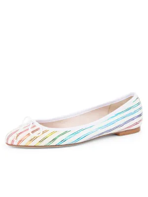 Luxe Rainbow Ballet Flat