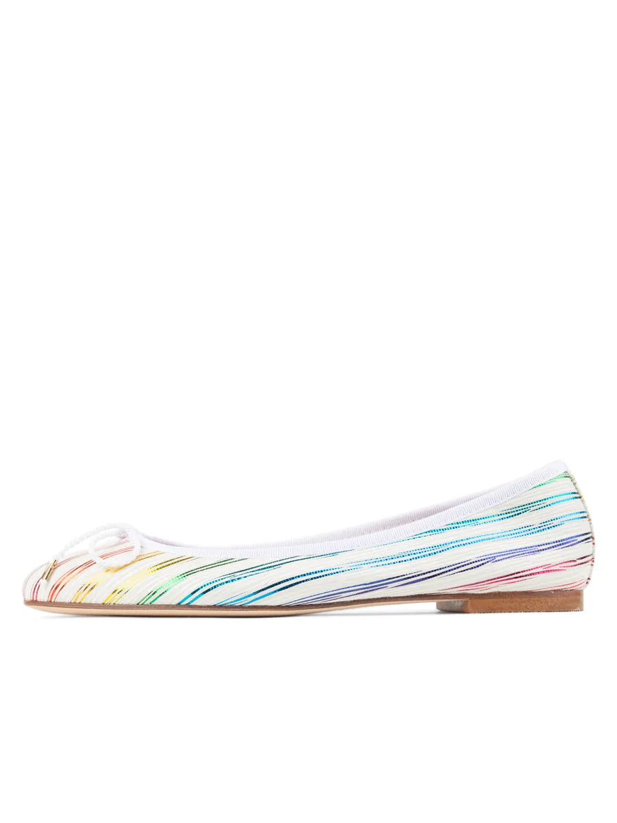 Luxe Rainbow Ballet Flat