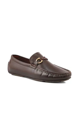 Men Casual Driving Mocs M26073-Coffee