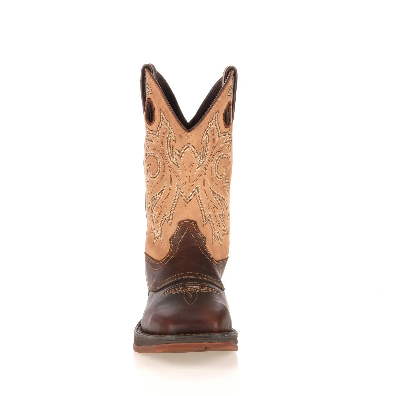 Men's Durango Rebel saddle, 11 inches. Western boots