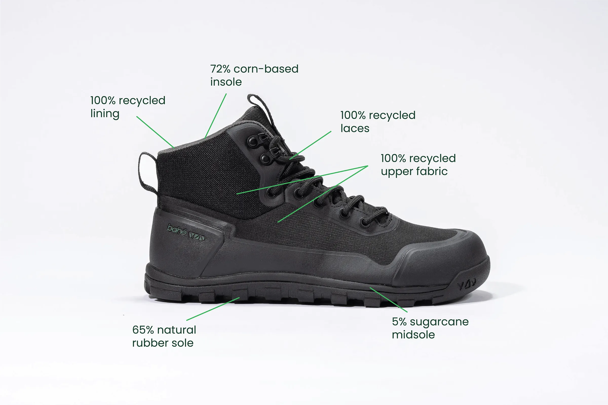 Men's Rediscover Grounding Barefoot Hiking Boot | Eclipse