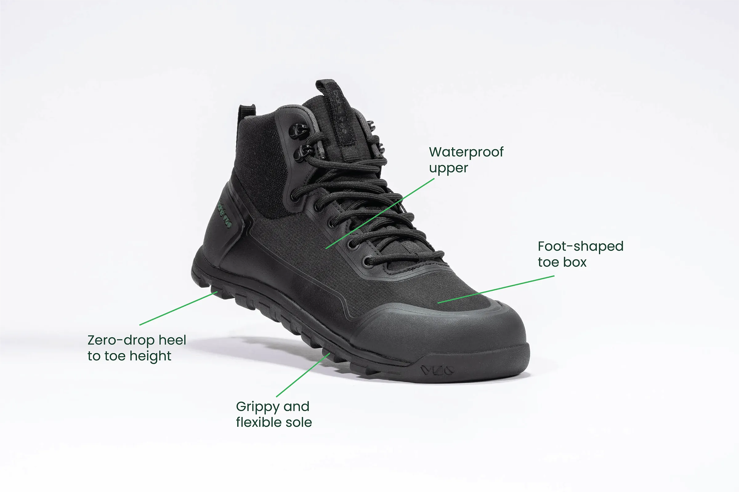 Men's Rediscover Grounding Barefoot Hiking Boot | Eclipse