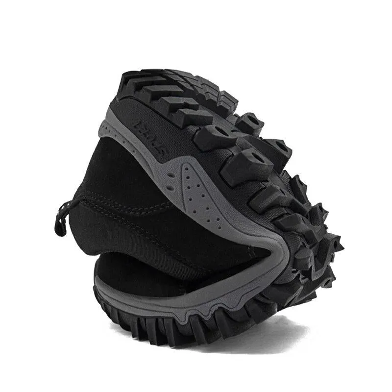 Men's Suede Non-Slip Outdoor Soft Sole Casual Hiking Shoes