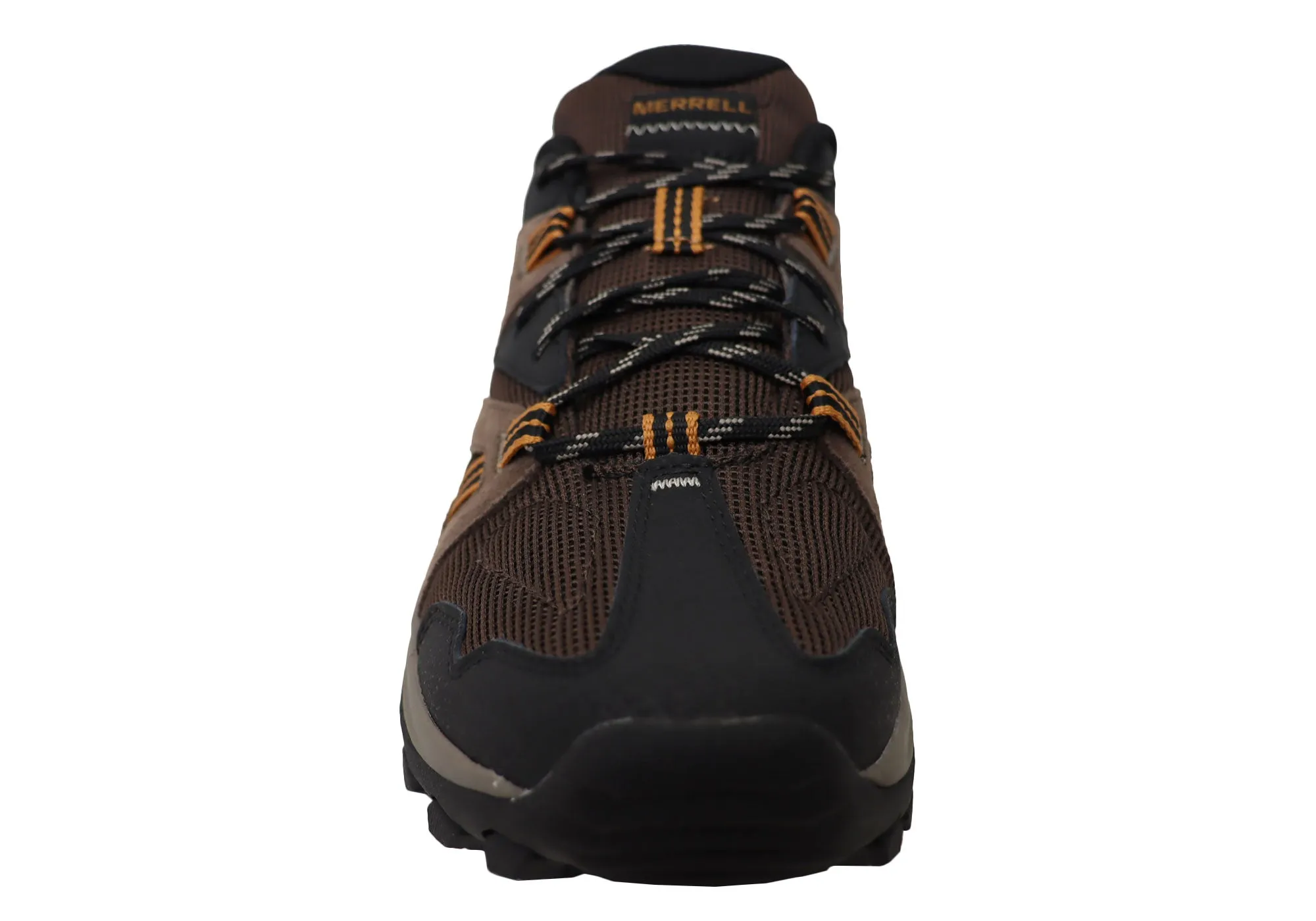 Merrell Mens Deverta 3 Comfortable Leather Hiking Shoes