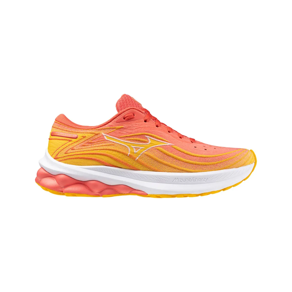 Mizuno Wave Skyrise 5 Women's Orange Coral SS24 Shoes