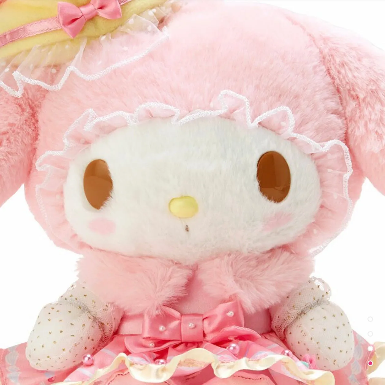 My Melody Birthday Rose Cream Cake Plush