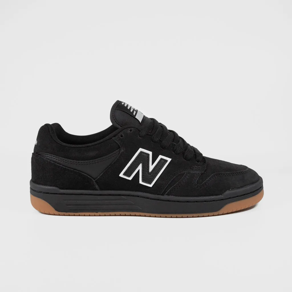 New Balance Numeric - 480 Shoes - Black / Black