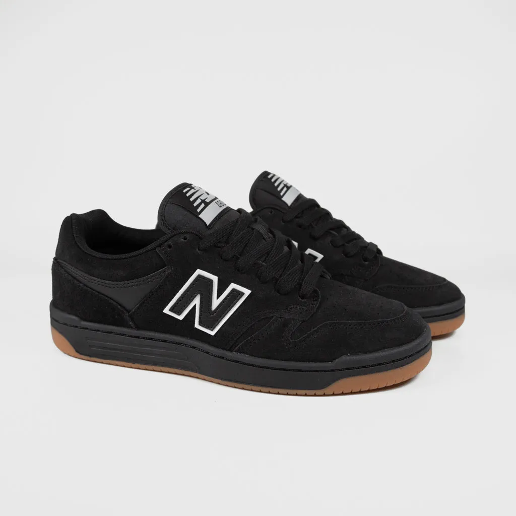 New Balance Numeric - 480 Shoes - Black / Black