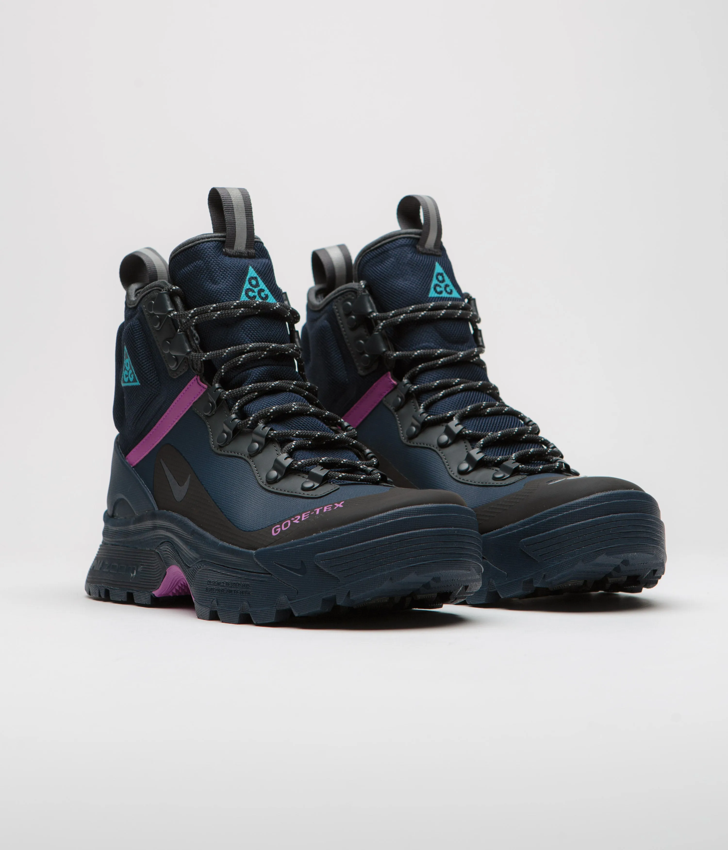 Nike ACG Gaiadome Gore-Tex Shoes - Obsidian / Teal Nebula - Anthracite