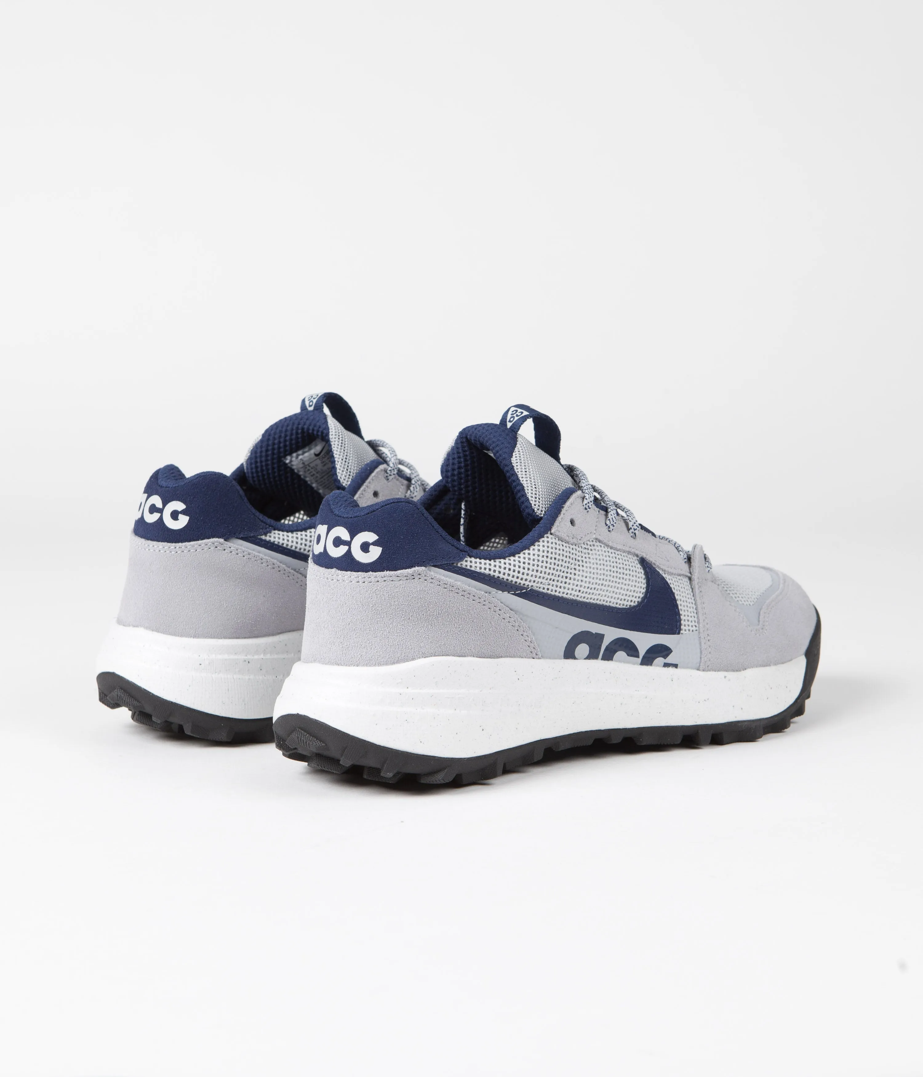 Nike ACG Lowcate Shoes - Wolf Grey / Navy - Grey Fog - Summit White