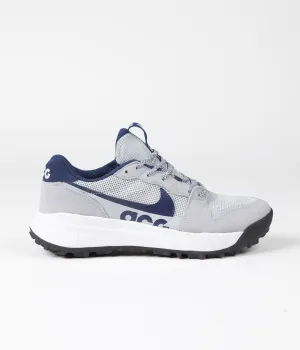 Nike ACG Lowcate Shoes - Wolf Grey / Navy - Grey Fog - Summit White