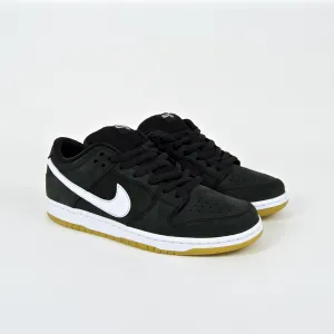 Nike SB - Dunk Low Pro Orange Label ISO Shoes - Black / White / Black