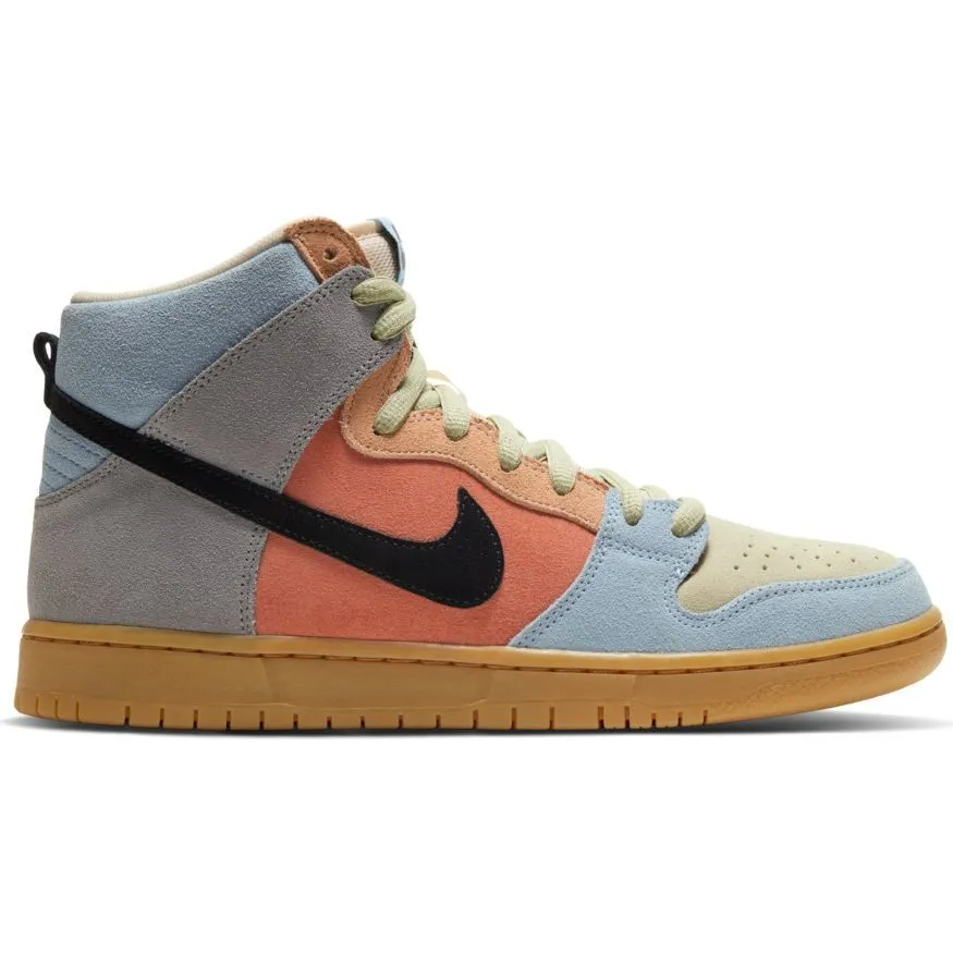 Nike SB Spectrum Dunk High Pro Skate Shoe - Particle Grey/Black-Terra Blush