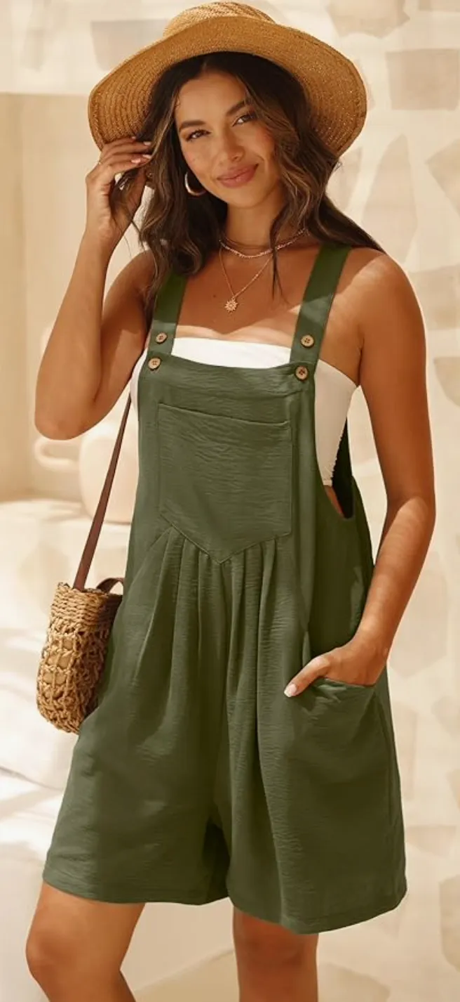 Nikki Romper | Green