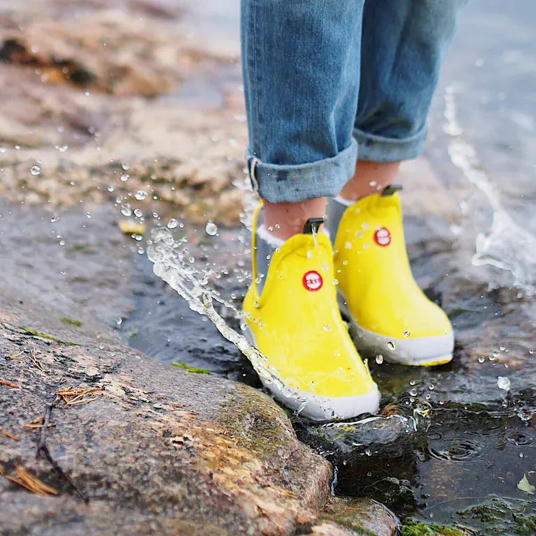 NOKIAN | "Hai" Low Ankle Boots - Yellow