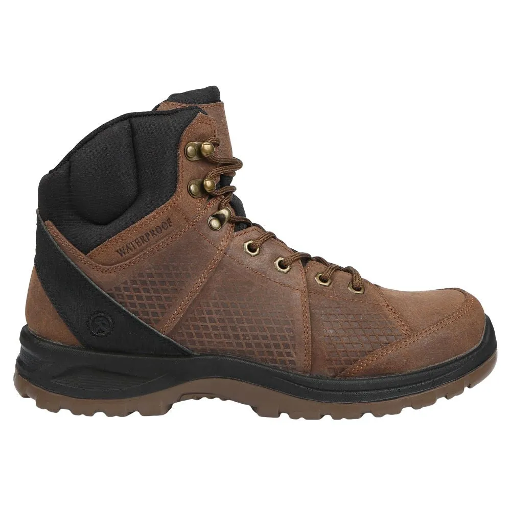 'Northside' Men's Rockford WP Mid Hiker - Dark Brown