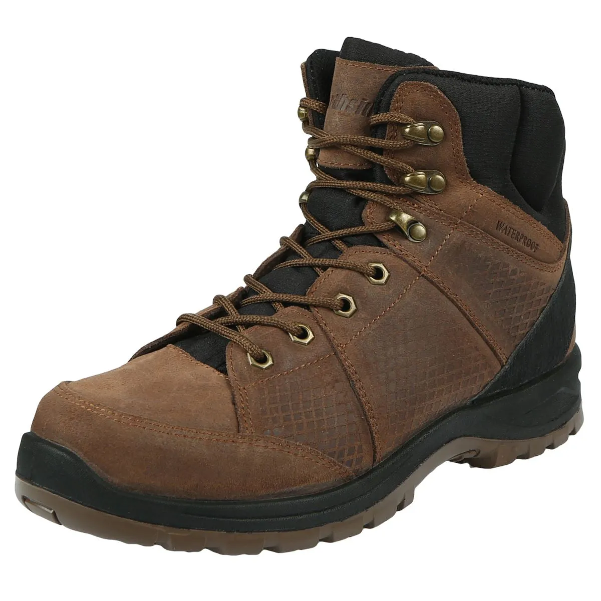 'Northside' Men's Rockford WP Mid Hiker - Dark Brown