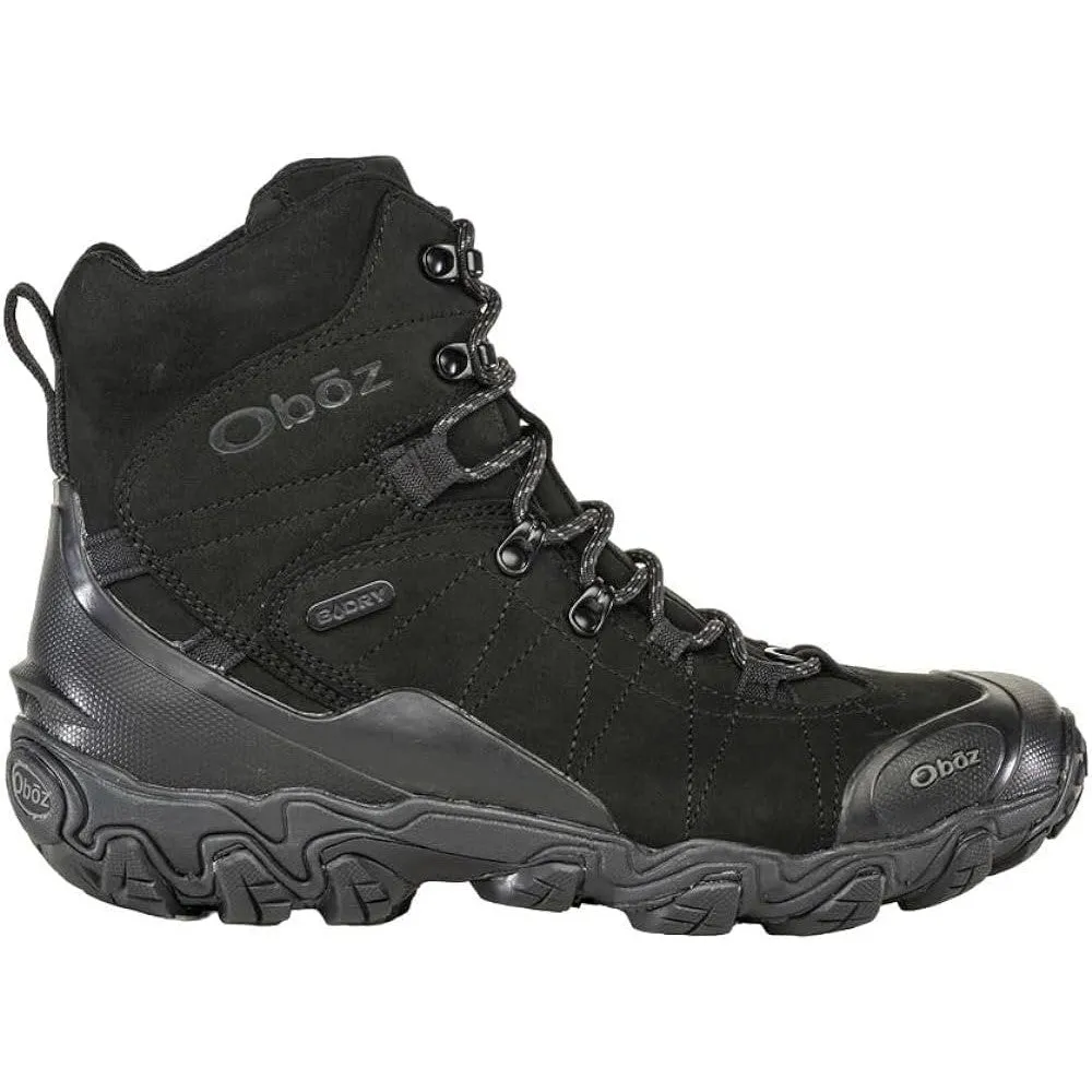 Oboz Men's Bridger 8" Insulated B-Dry Waterproof Hiking Boot