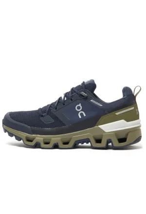 On Cloudwander Waterproof Men's Shoes - Midnight/Olive