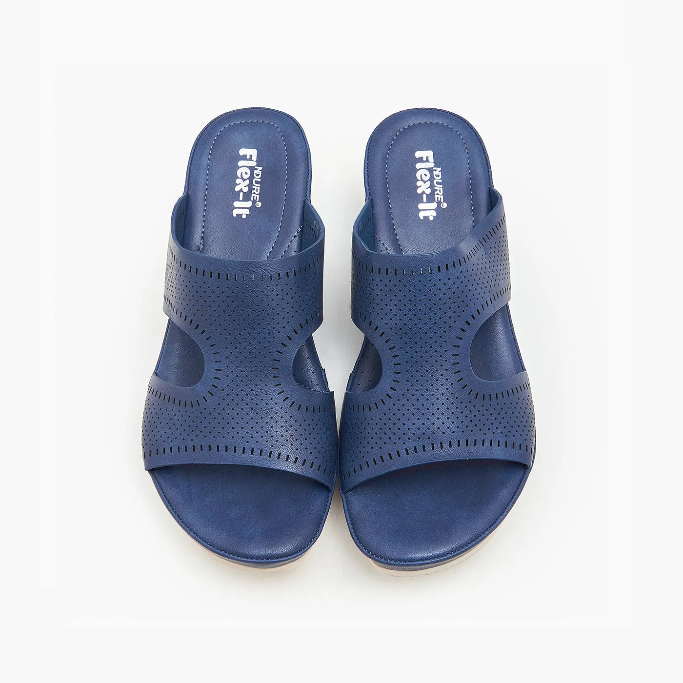 Padded Platform Slippers