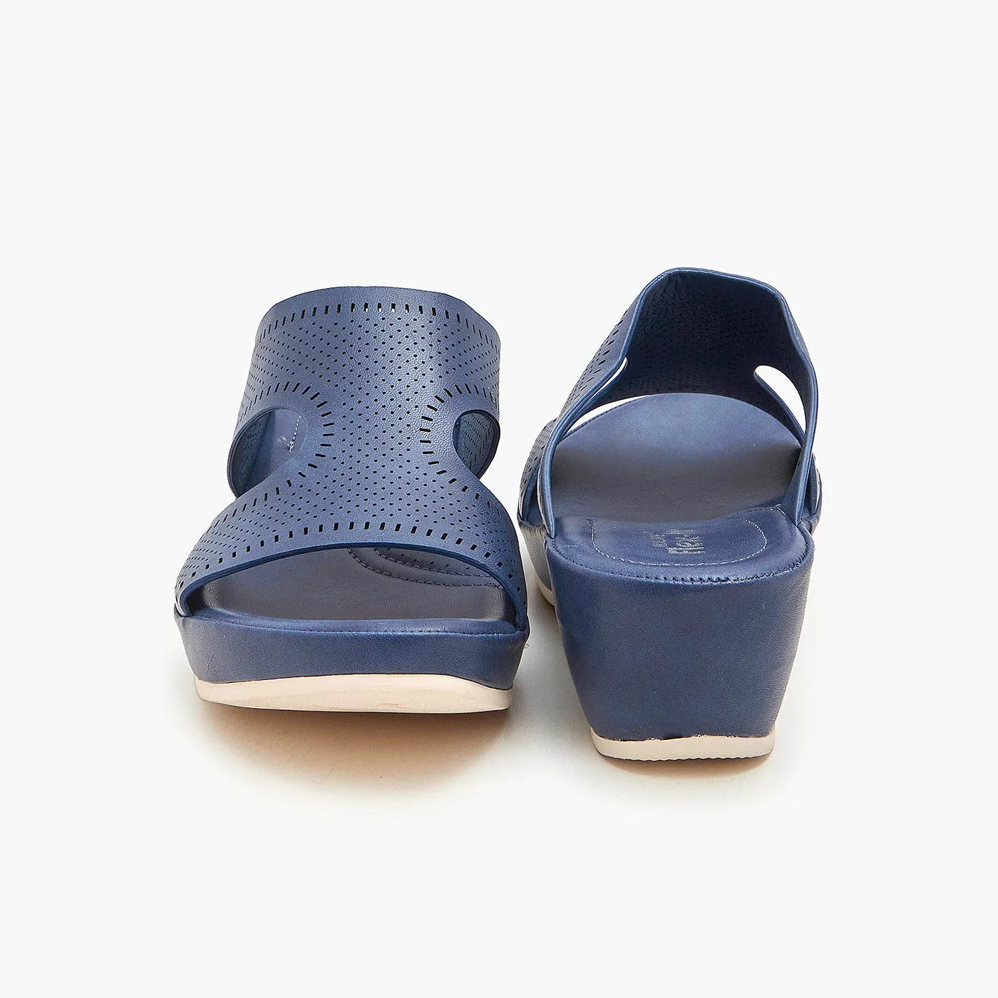 Padded Platform Slippers