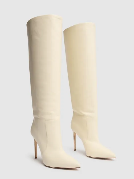 Paris Texas   105mm Leather tall boots 