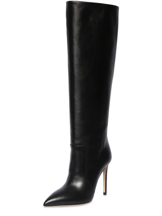 Paris Texas   105mm Leather tall boots 